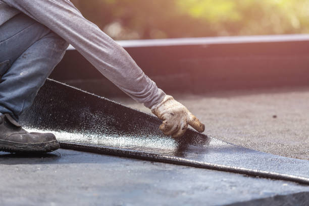 Professional Crawl Space Encapsulation technician working in Croton, OH